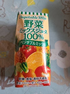 アサヒ物産　野菜ジュースベジタブルＭ　２００ｍｌのレビュー画像