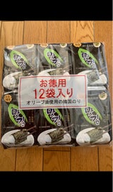 大同 オリーブ油韓国風味付海苔 12P