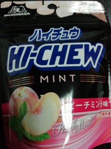 森永製菓　ハイチュウミントピーチミント　２２ｇの商品写真