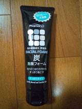 ファーマアクト 炭洗顔フォーム 160g