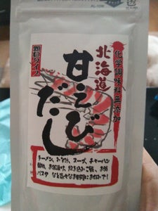札幌食品　北海道　甘えびだし　袋　８０ｇのレビュー画像