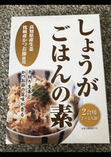 タケサン しょうがごはんの素 レトルト 205g