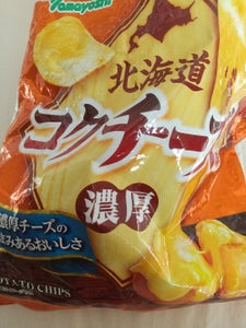 山芳製菓　ポテトチップス北海道コクチーズ味　５０ｇの商品写真