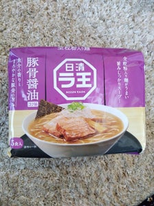 日清　日清ラ王　豚骨醤油　５食　４９０ｇの商品写真