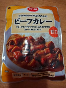 COOP ビーフカレー甘口 200g