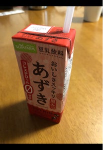 ポッカサッポロ　あずき豆乳飲料　紙　２００ｍｌの商品写真