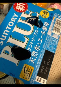 サントリー　ブルー　缶　３５０ｍｌ×６の商品写真