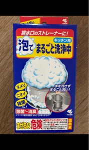 小林製薬　泡でまるごと洗浄中　４包のレビュー画像