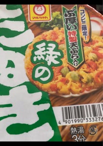 マルちゃん　緑のたぬき　ぶ厚い天ぷら入東　１０５ｇのレビュー画像