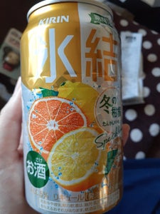 キリン　氷結冬の柑橘スパークリング　缶　３５０ｍｌのレビュー画像