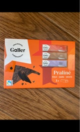 ガレー ミニバー プラリネ 3個