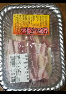 セントラルＦ　国産豚バラ（塩だれ焼肉）　１２０ｇの商品写真