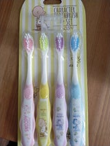 世人商事 キャラクター歯ブラシ4Pセット