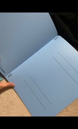 キング Fファイル クイックイン 4432 青