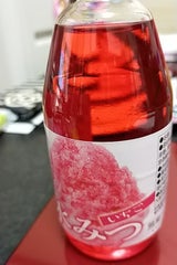 ハタ鉱泉 氷みつ イチゴ 瓶 240g