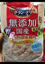 グラン・デリ 無添加鶏ささみ高齢犬用チ-ズ 70g