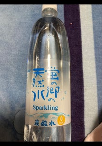 友桝飲料　蛍の郷の天然水スパークリング　１Ｌの商品写真