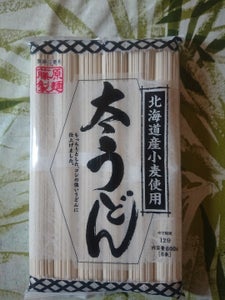 藤原製麺　北海道産小麦使用太うどん　６００ｇの商品写真