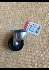 ハンマーキャスター 自在ゴム車 420G-R 38