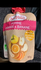 ベビービオ スムージーアップルオレンジバナナ90g