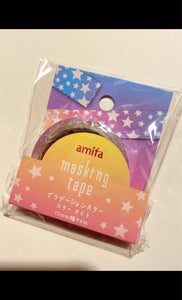 アミファ　マスキングテープ　Ｇドットスターの商品写真