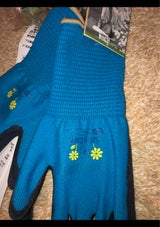 東和 With Garden フローラ ブルー M