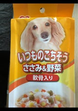 いつものごちそう ささみ&野菜軟骨入り 80g×3