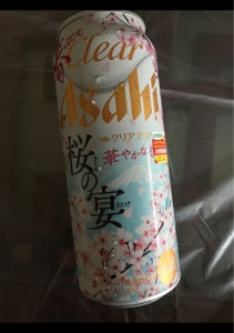 クリアアサヒ　桜の宴　缶　５００ｍｌの商品写真