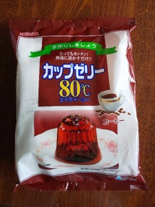 カップゼリー８０℃　コーヒー　１００ｇ×５の商品写真