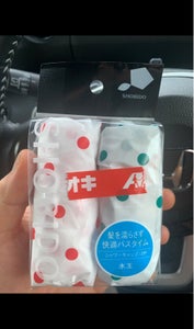 粧美堂　シャワーキャップ　水玉　２Ｐの商品写真