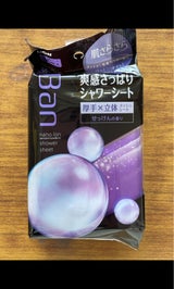 Ban シャワーシート せっけんの香り 36枚