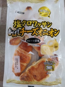 日糧　塩クロワッサン香ばしチーズオニオン　４個の商品写真