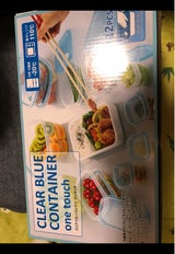 クリアブルーコンテナ ワンタッチ 12P