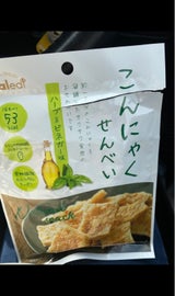 ダイシンフーズ こんにゃくせんべいハーブ&B15g