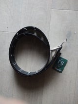 ウォーターライト ファッションベルト太 こげ茶