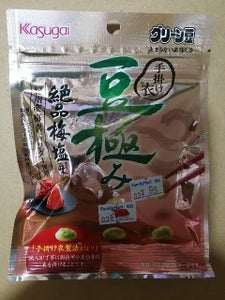 春日井製菓　豆極み絶品梅塩味　小袋　２８ｇの商品写真