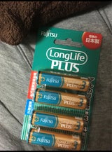 FUJITSU LLプラス単3 LR6LP 4個