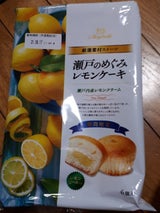 丸中製菓 瀬戸のめぐみレモンケーキ 6個