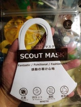 SCOUT MASK ホワイト