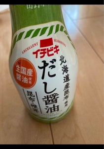 イチビキ　だし醤油　昆布・椎茸　２００ｍｌの商品写真