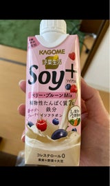 カゴメ 野菜生活Soy+ベリー・プルーン330ml