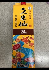 久米仙 25度 乙 泡盛 パック 1.8L