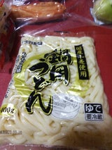 衣笠製麺 国産小麦使用鍋用うどん 400g