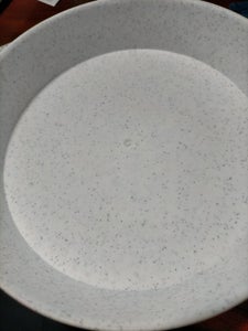 山田　フラワー回転受皿　ホワイトの商品写真