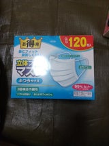 立体フィットマスク ふつうサイズ 120P