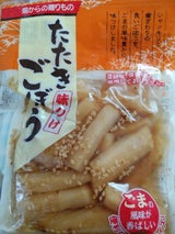 クローバー 味付たたきごぼう 100g