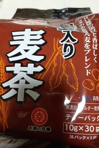 丸幸　国産原料　黒豆入麦茶　ＴＢ　３００ｇの商品写真
