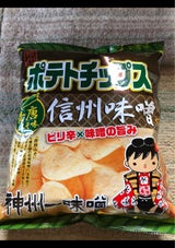 マツザワ 神州一味噌ポテトチップス 120g