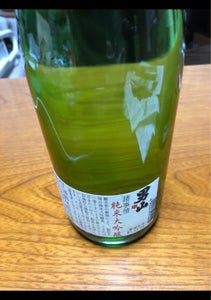 男山 諸事情 純米大吟醸 720mlの商品写真