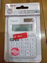 キヤノン 電卓 LS-100WT-SW